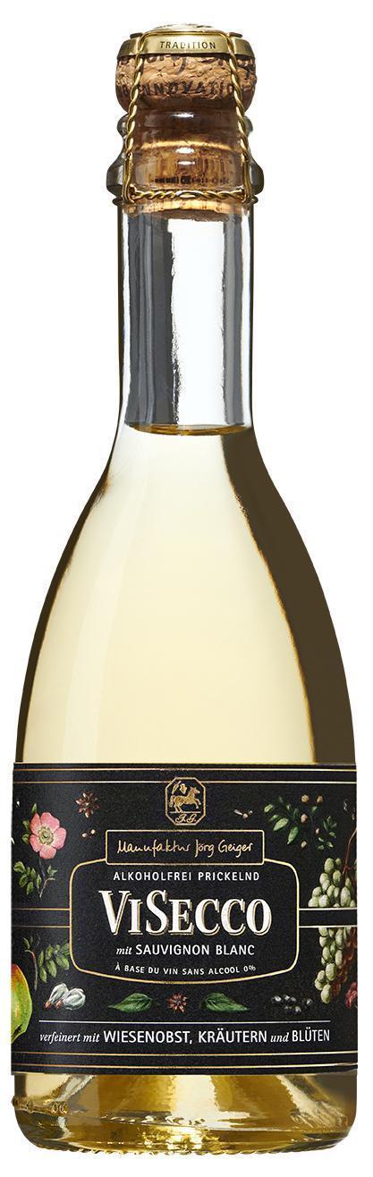 Flasche ViSecco Sauvignon Blanc - alkoholfrei