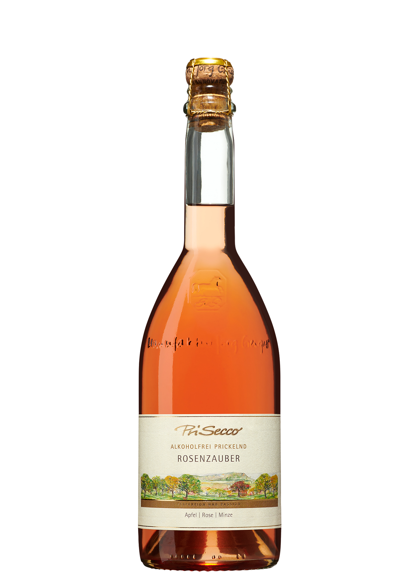 Apple & Rose on Mint - Rosenzauber