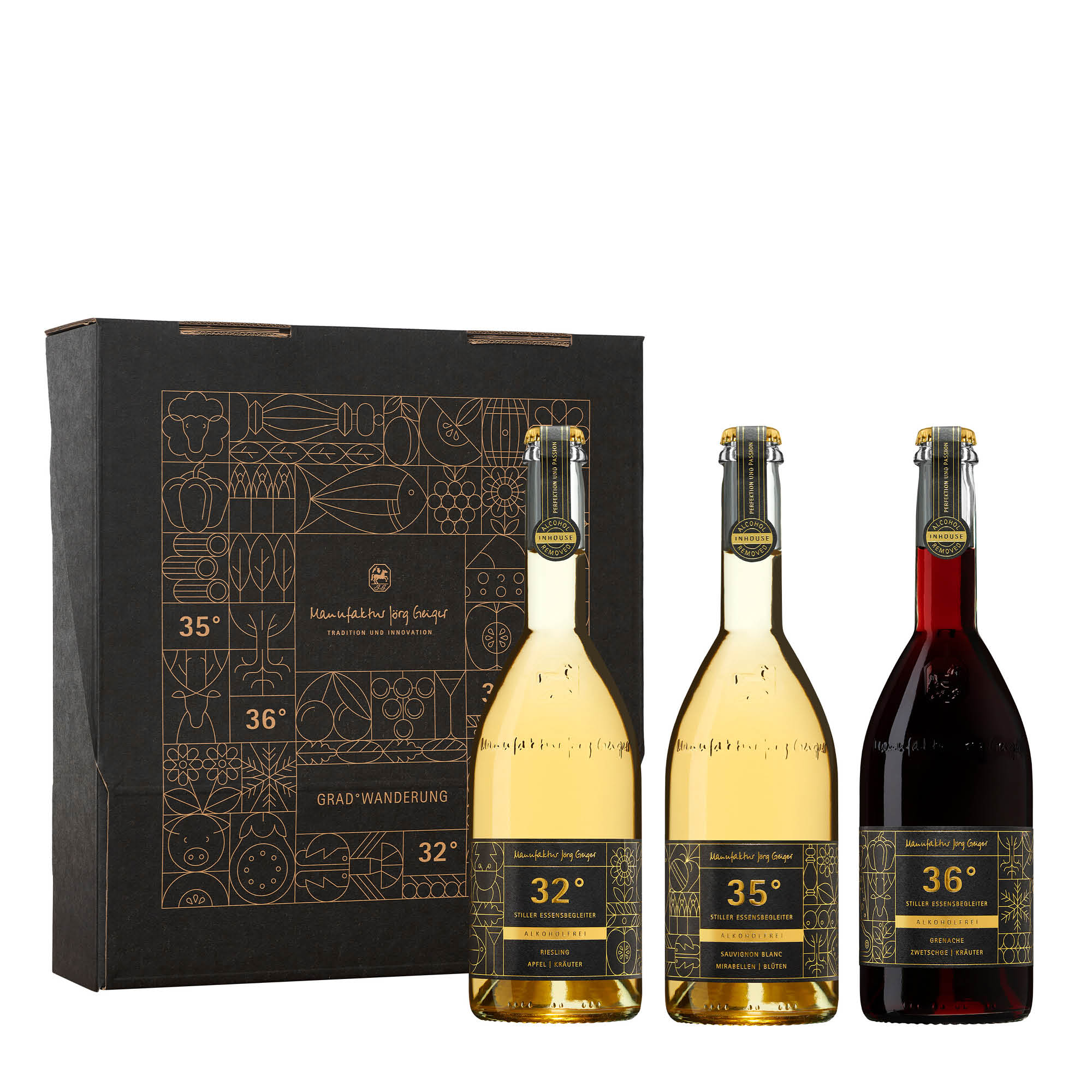 Geschenkset Trio "GRAD°WANDERUNG" - alkoholfrei