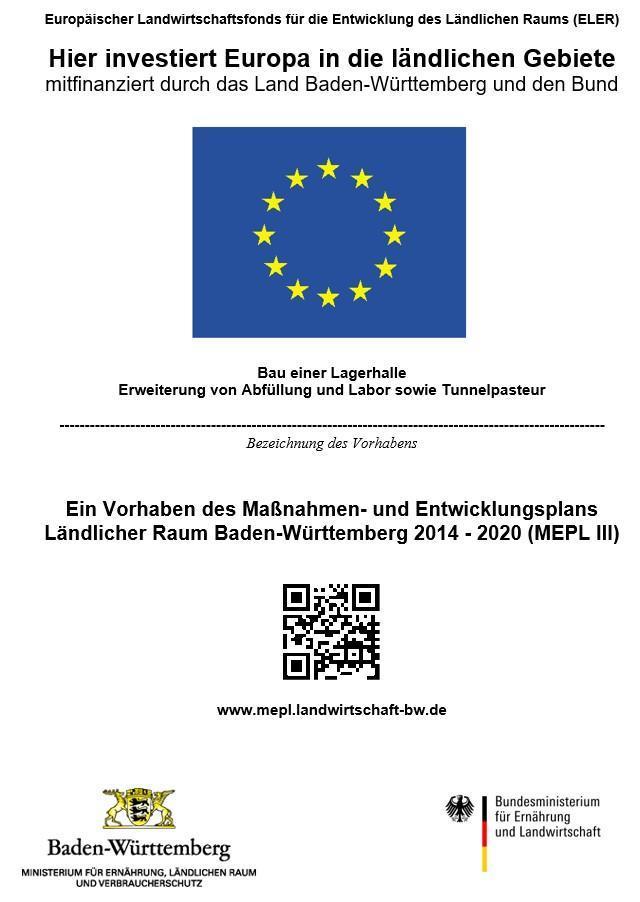 Kofinanziert Lagerhalle