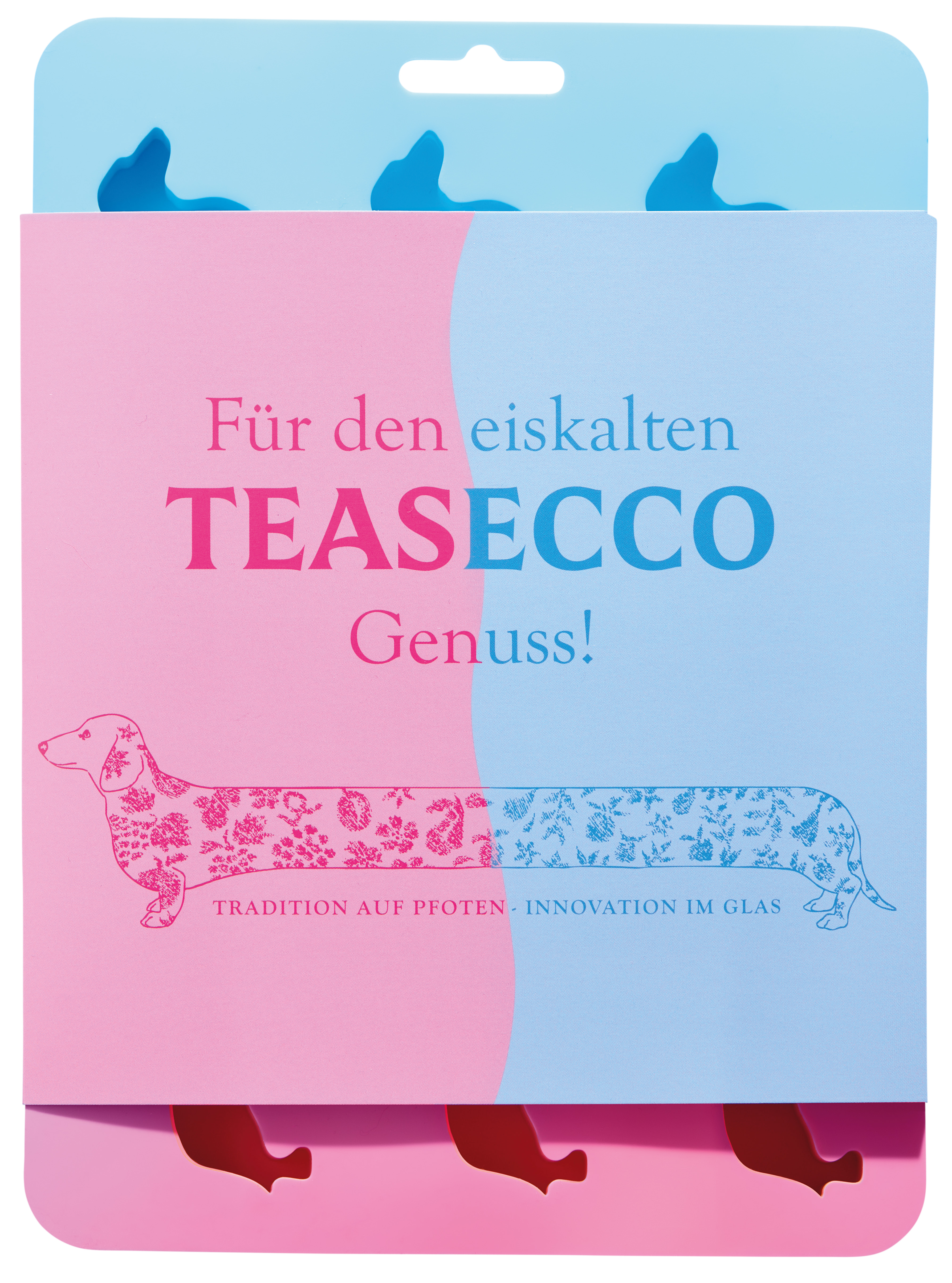 Teasecco Eiswuerfel Verpackung