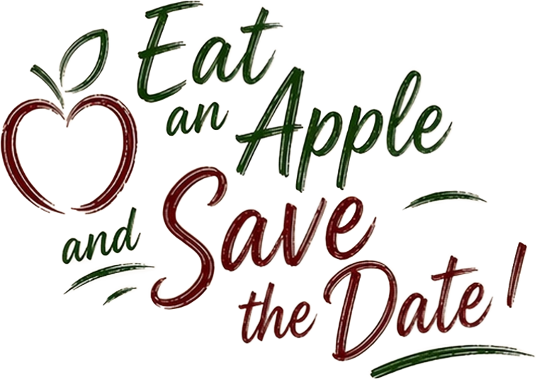 Eat an Apple and Save the Date