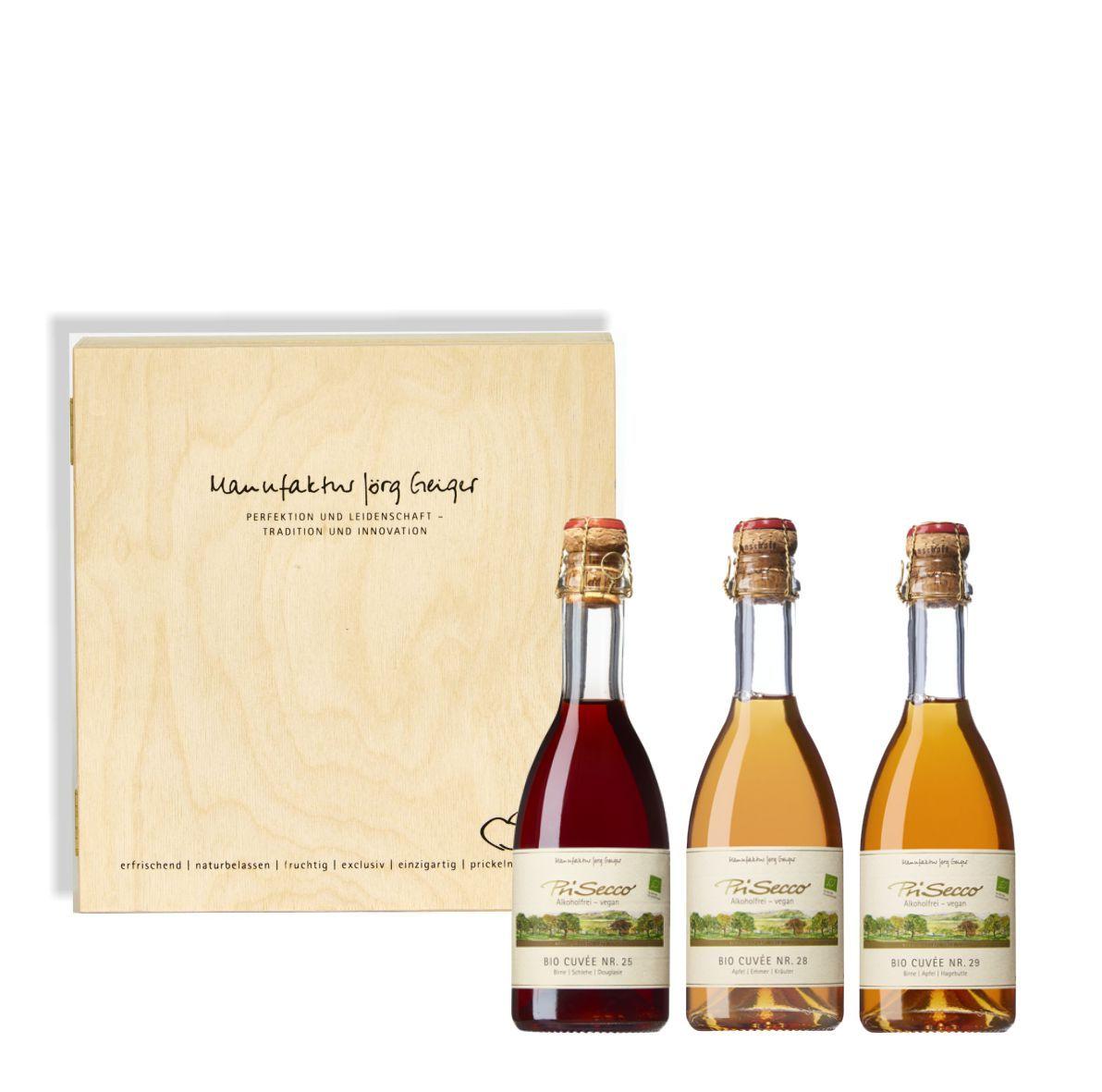 Alkoholfreie Triologie "Bio 0,375l"
