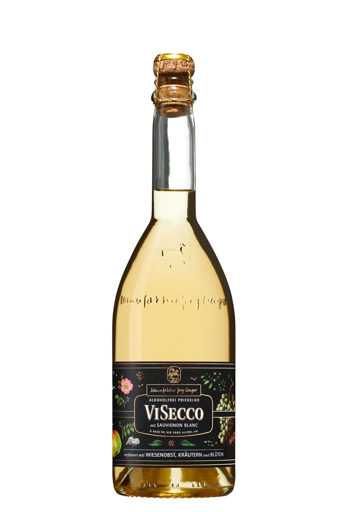 A022341_ViSecco_Sauvignon_Blanc_750ml_2000px_1.jpg Eine Flasche ViSecco mit Sauvignon Blanc