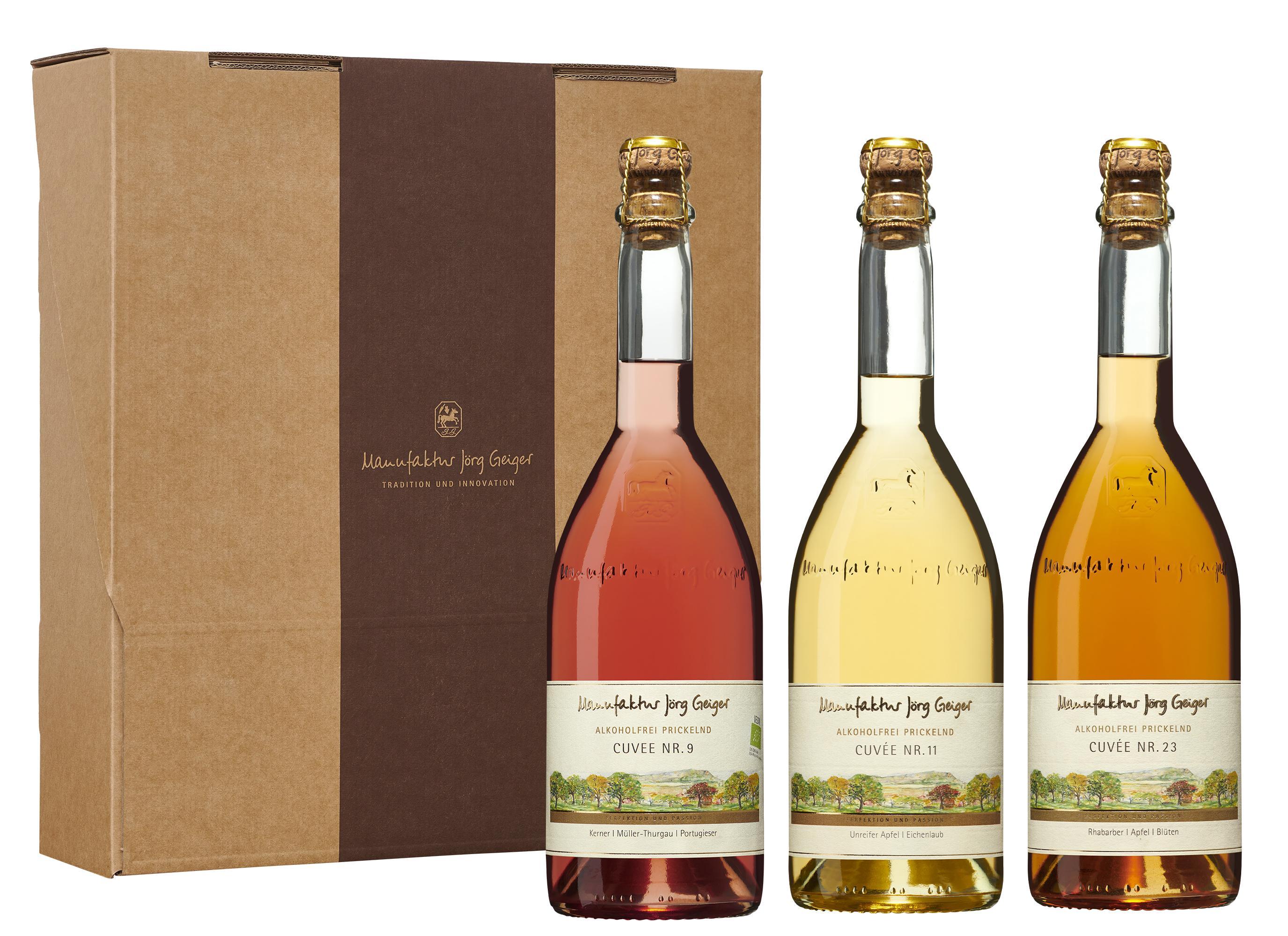 Gift set trio "Cuvées"