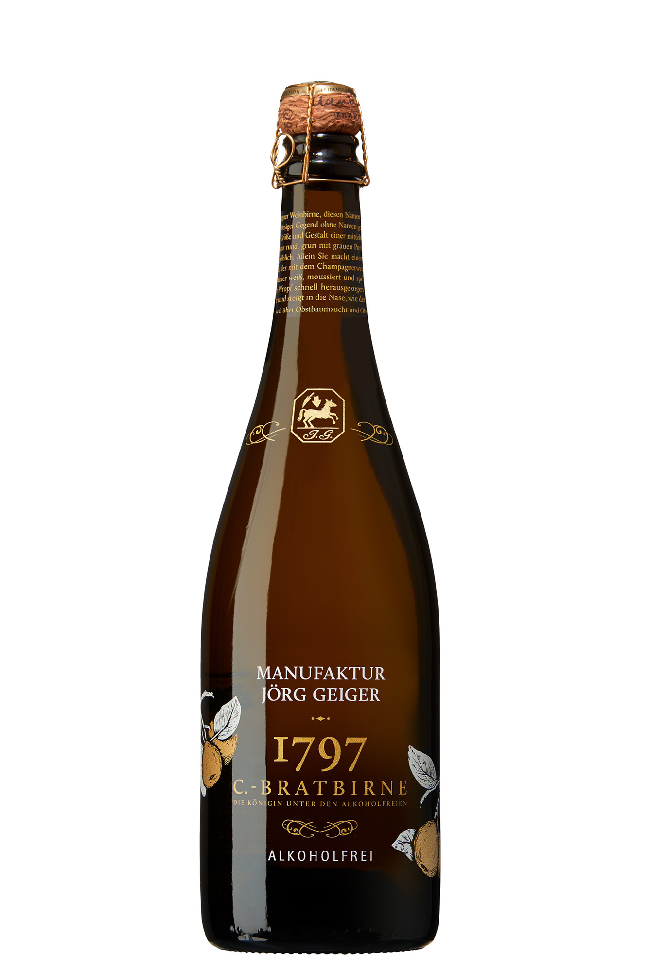 C.- Bratbirne Heritage [most]- Pear – the queen among alcohol free drinks